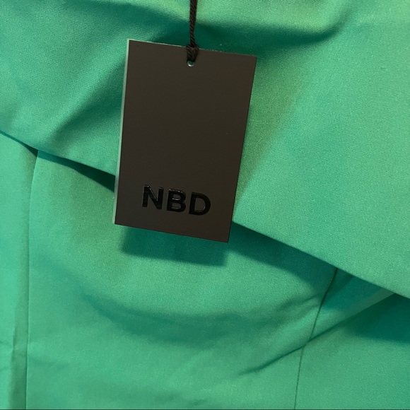 NBD X Revolve Santa Lucia Dress in Kelly Green - Picture 5 of 6